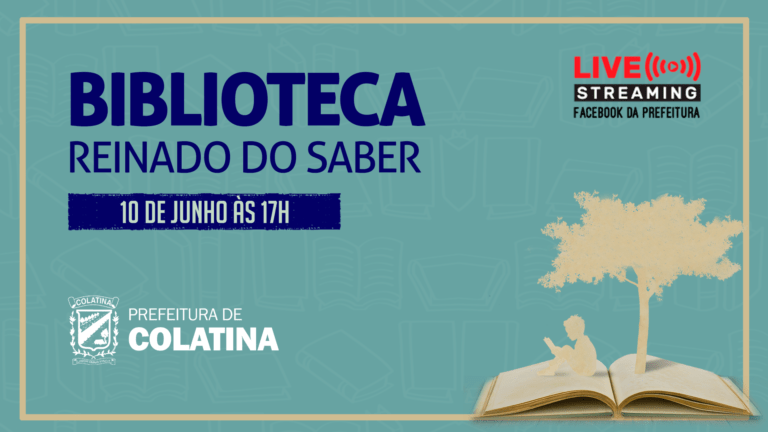 CULTURA PROMOVE LIVE COM TEMA BIBLIOTECA NESTA QUINTA-FEIRA (10)