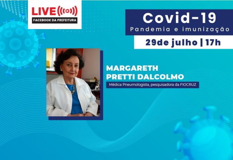 PREFEITURA DE COLATINA REALIZA LIVE COM MARGARETH DALCOLMO