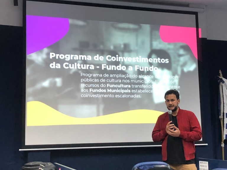 GABINETE DA CULTURA APRESENTA PROGRAMA DE COINVESTIMENTO PARA SETOR CULTURAL