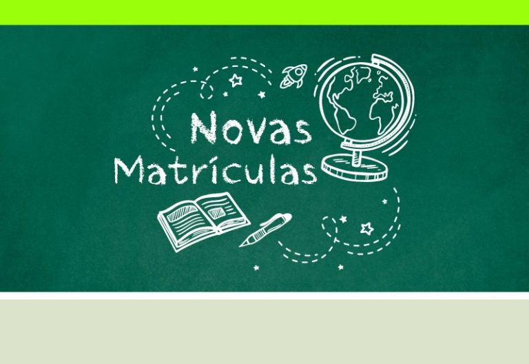 CADASTRO DE NOVAS MATRÍCULAS ABRE NA PRÓXIMA SEGUNDA (08)