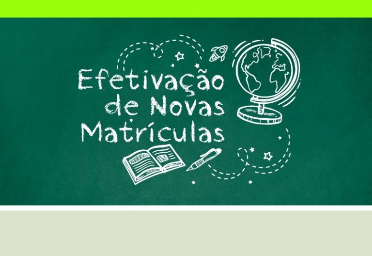 EDUCAÇÃO DIVULGA O RESULTADO DO CADASTRO DE NOVAS MATRÍCULAS