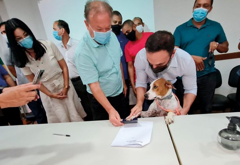 PREFEITURA E INSTITUIÇÕES PROTETORAS DE ANIMAIS ASSINAM TERMO DE COOPERAÇÃO PARA O PROGRAMA DE CONTROLE POPULACIONAL DE CÃES E GATOS