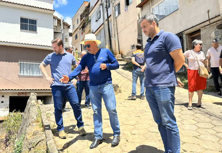 Prefeitura confirma risco de desabamento em rua e define ações emergenciais no bairro São Silvano