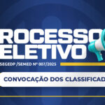 Prefeitura de Colatina convoca aprovados no Processo Seletivo Simplificado 007/2025